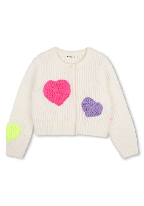 Cardigan con applicazioni